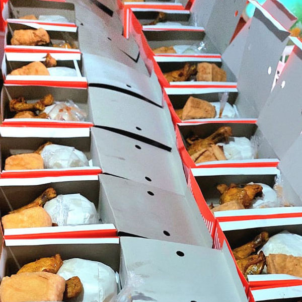 Nasi Box Ayam Kremes Blitar paket 2