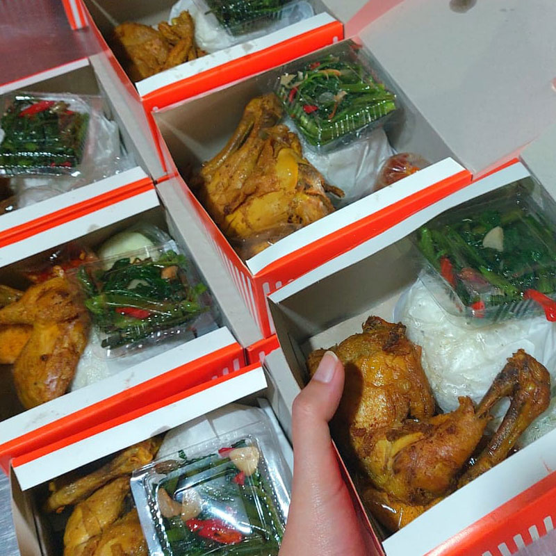 Nasi Box Ayam Kremes Blitar paket 5